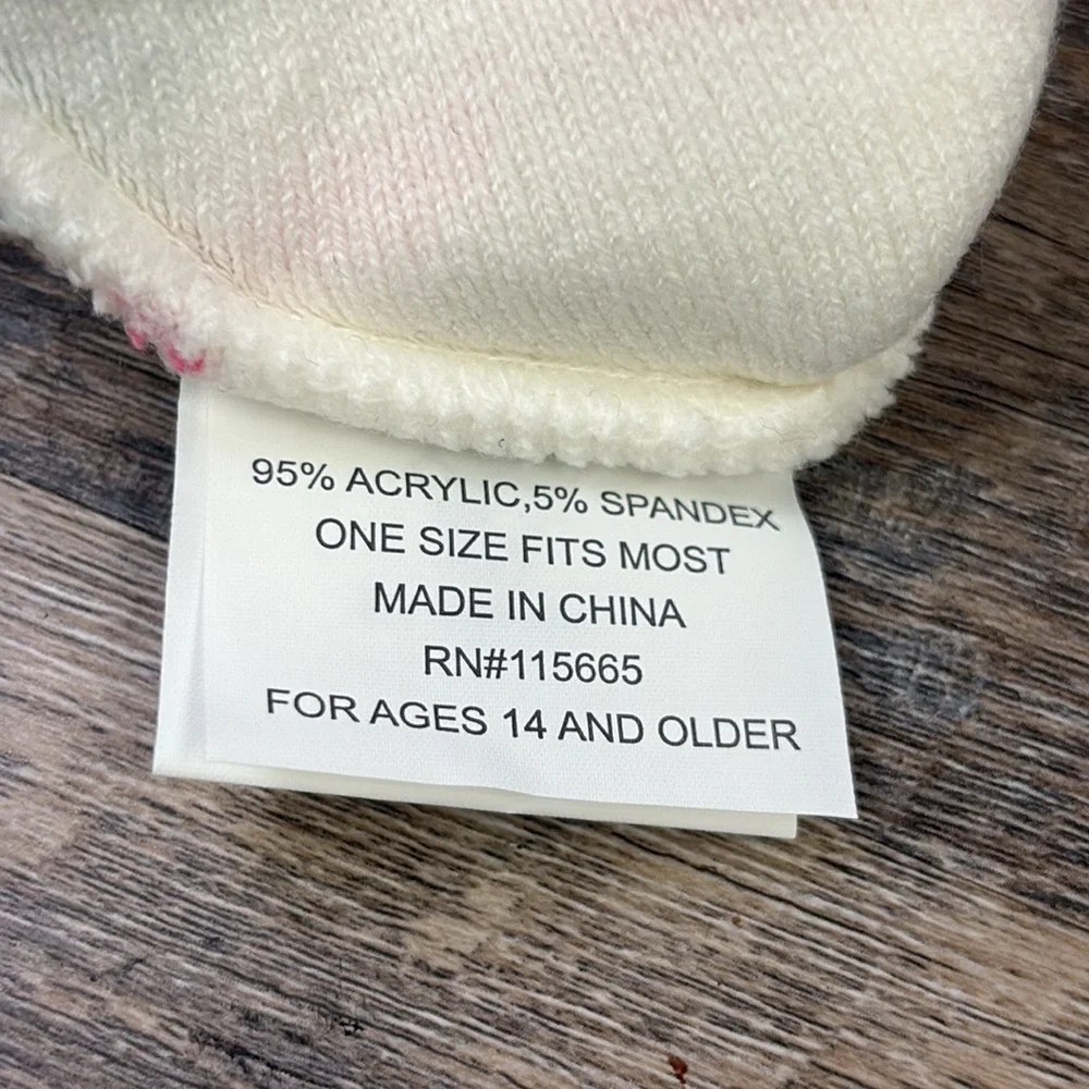 My Melody Window Flower Beanie Knit Hat Sanrio Hello Kitty & Friends